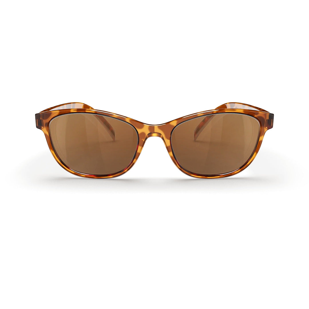 Tortoise Oval Prescription Polarized Polycarbonate Sunglasses