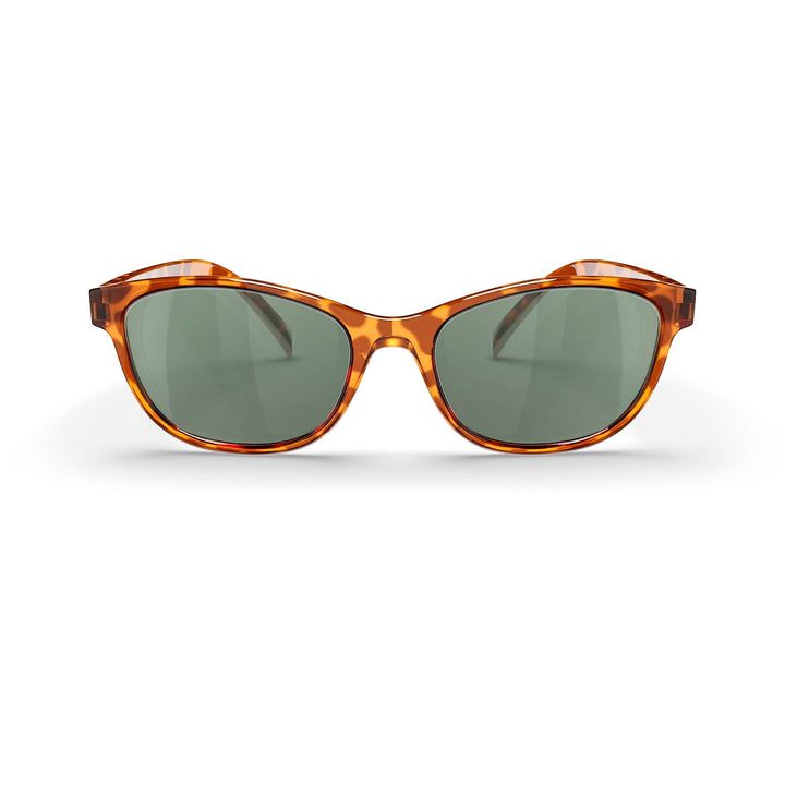 Tortoise Oval Prescription Polarized Polycarbonate Sunglasses
