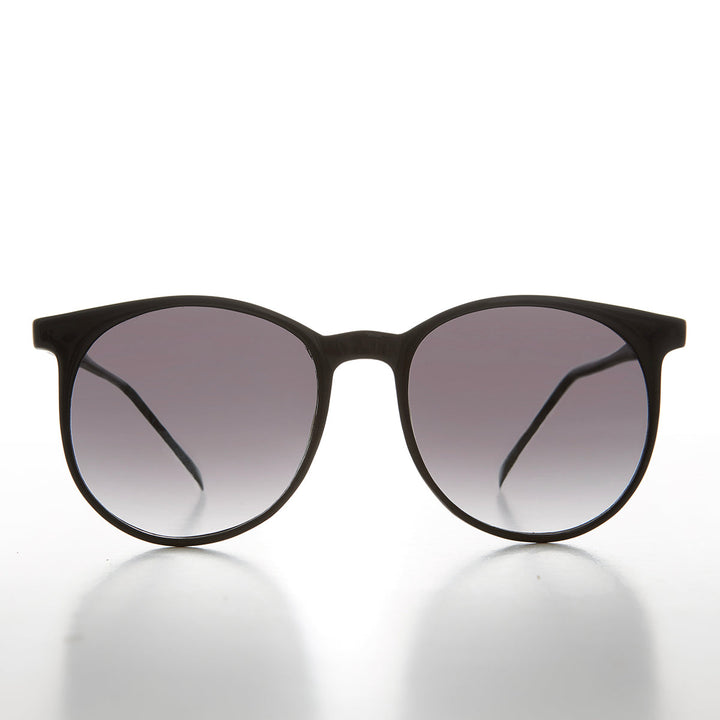 Gafas de sol unisex estilo colegial negro redondo de los años 90 - Palmer