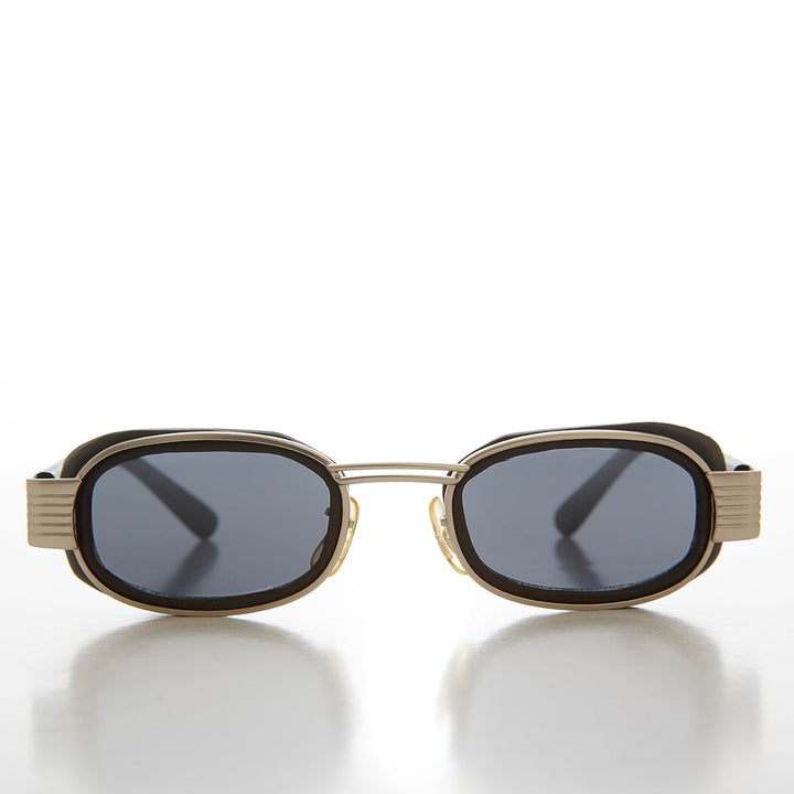 Rectangular Sunglass with Goggle Rim - Paymer