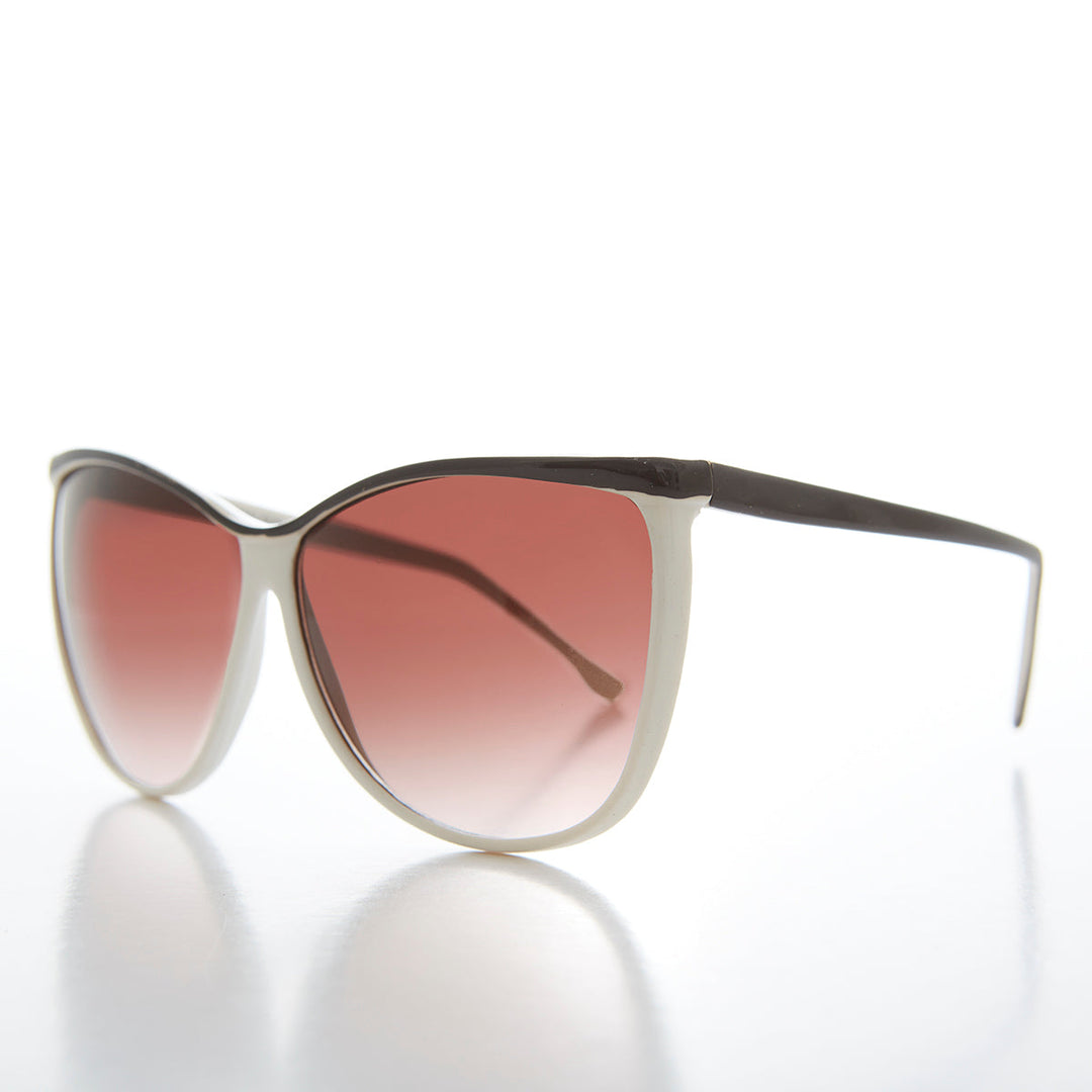 Gafas de sol vintage con lentes degradados para mujer de los años 80 - Prissy