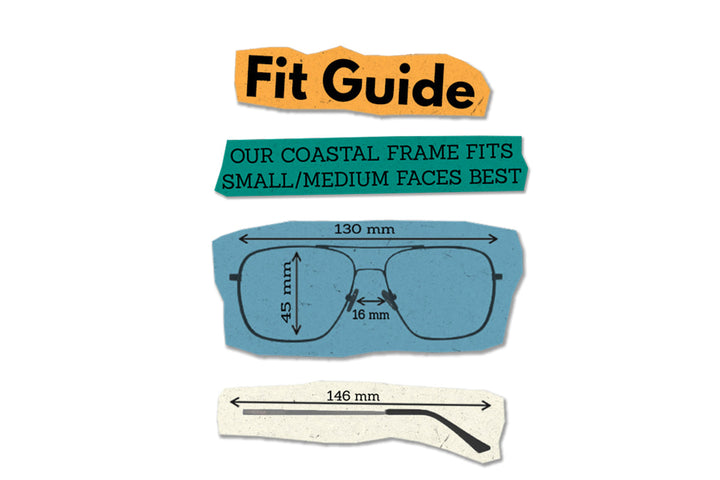 Coastal - Gold- Dark Green Polarized