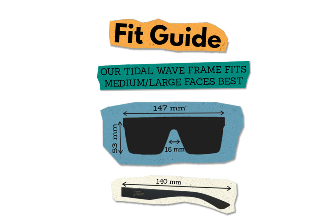 Tidal Wave - Matte Black - Jet Black Lens Polarized