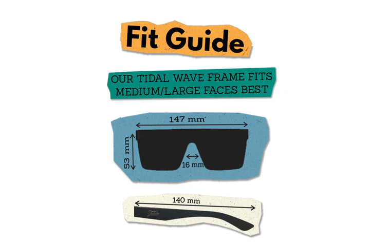 Tidal Wave - Matte Black - Jet Black Lens Polarized
