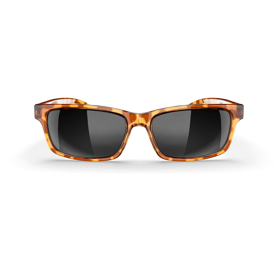 Tortoise Rectangle Prescription Polycarbonate Sunglasses