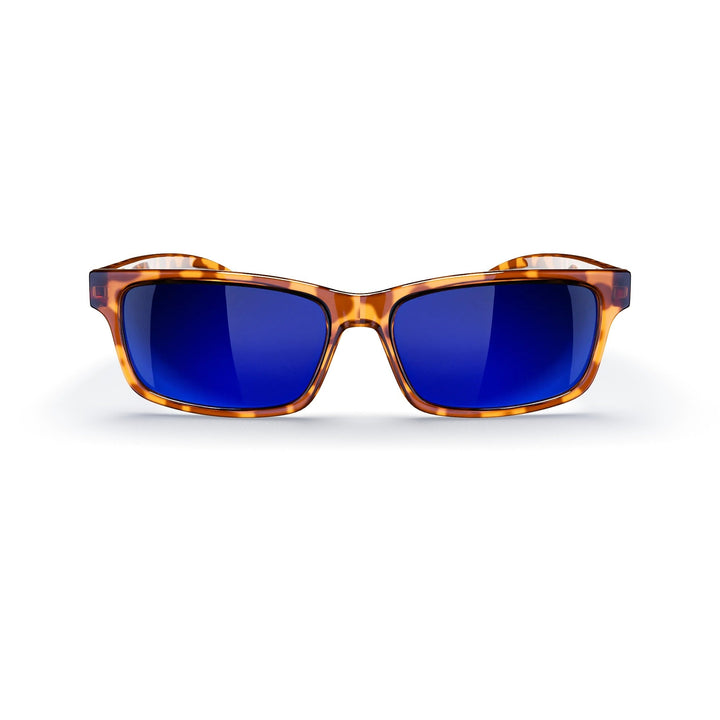 Tortoise Rectangle Prescription Polycarbonate Sunglasses