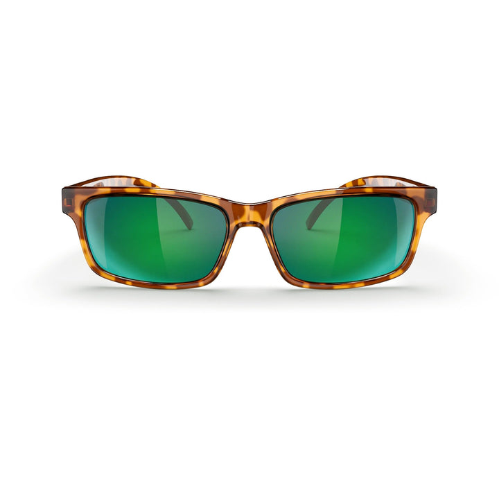 Tortoise Rectangle Prescription Polycarbonate Sunglasses
