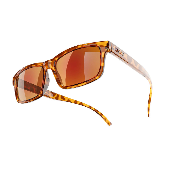 Tortoise Rectangle Prescription Polycarbonate Sunglasses