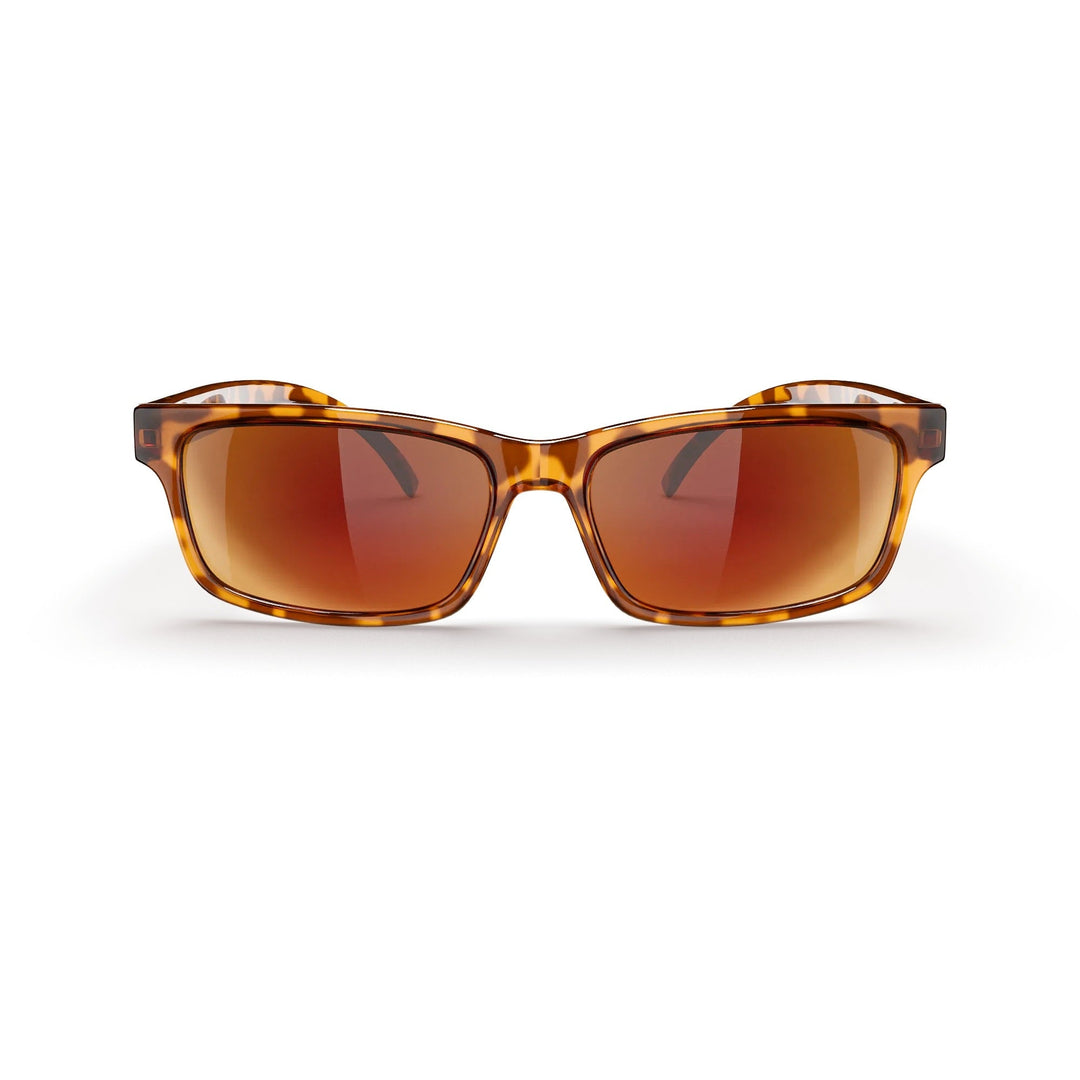 Tortoise Rectangle Prescription Polycarbonate Sunglasses