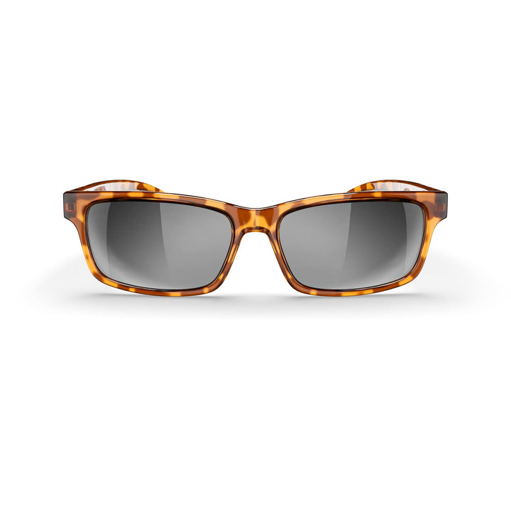 Tortoise Rectangle Prescription Polycarbonate Sunglasses
