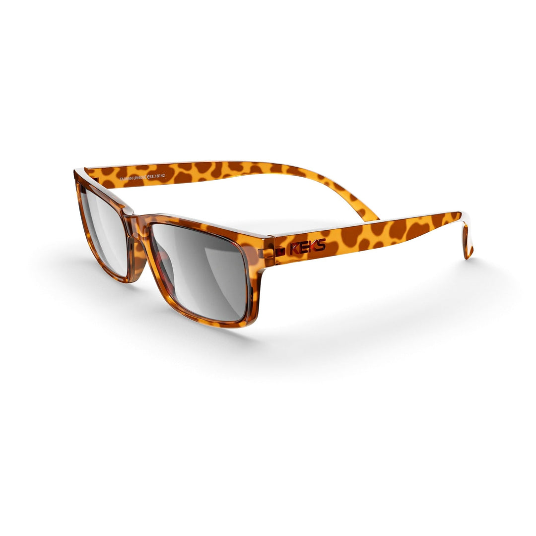 Tortoise Rectangle Prescription Polycarbonate Sunglasses