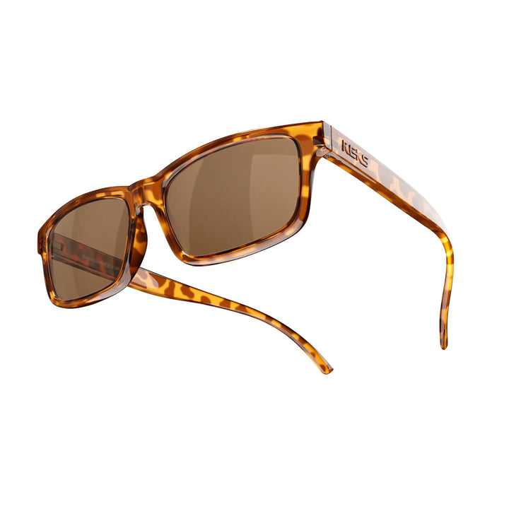 Tortoise Rectangle Prescription Polycarbonate Sunglasses