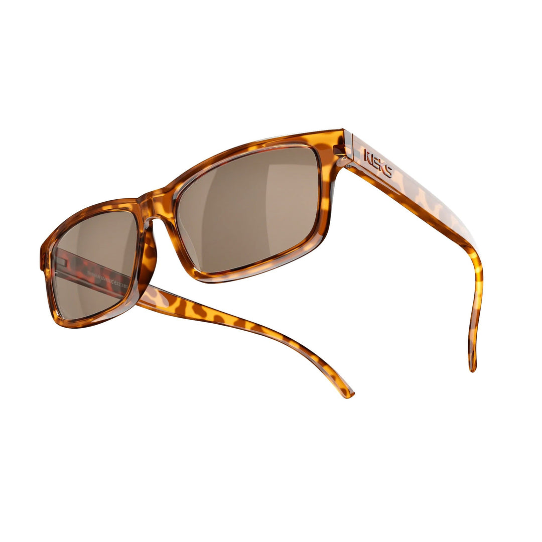 Tortoise Rectangle Prescription Polycarbonate Sunglasses