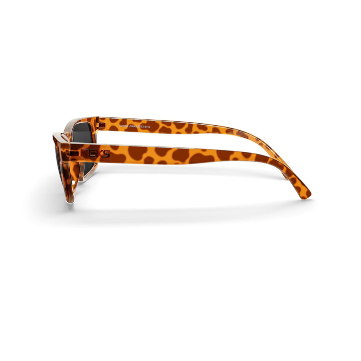 Tortoise Rectangle Prescription Polycarbonate Sunglasses