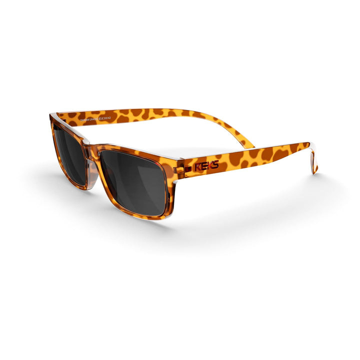 Tortoise Rectangle Prescription Polycarbonate Sunglasses