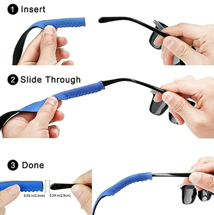 4-Pack Sports Sunglasses Neck Cord Strap