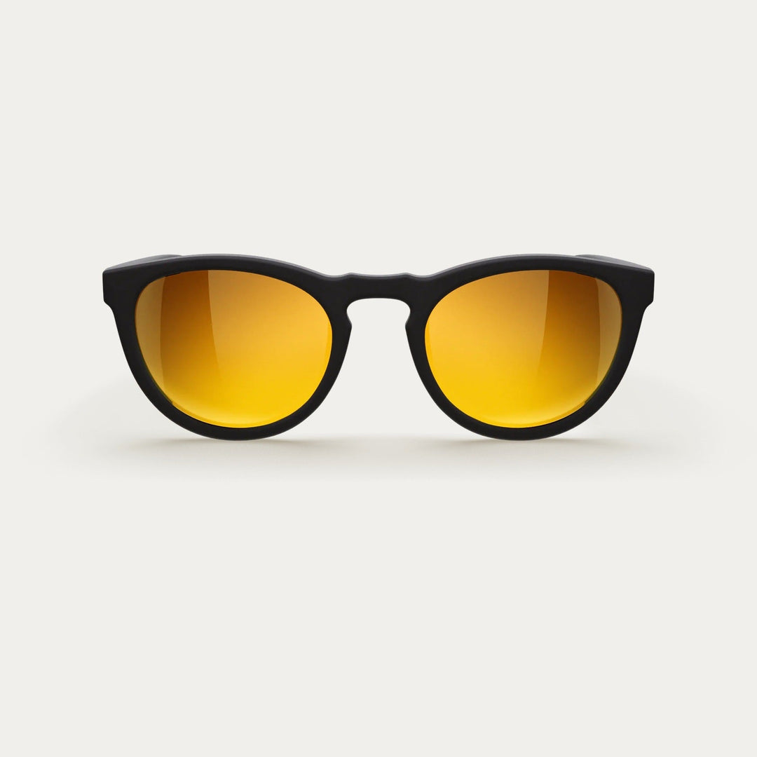 Round Polarized Polycarbonate Sunglasses