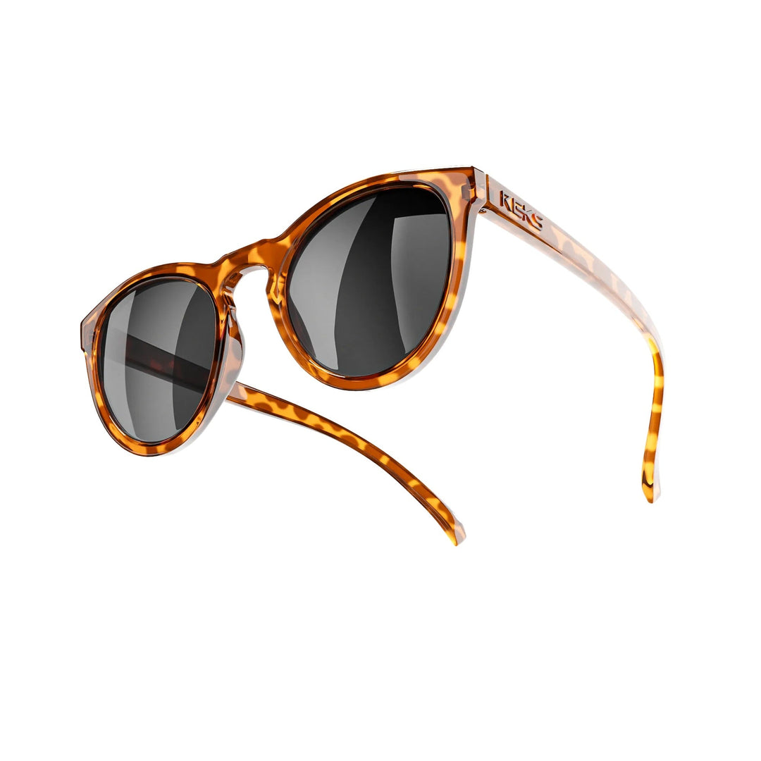 Tortoise Round Prescription Polycarbonate Sunglasses