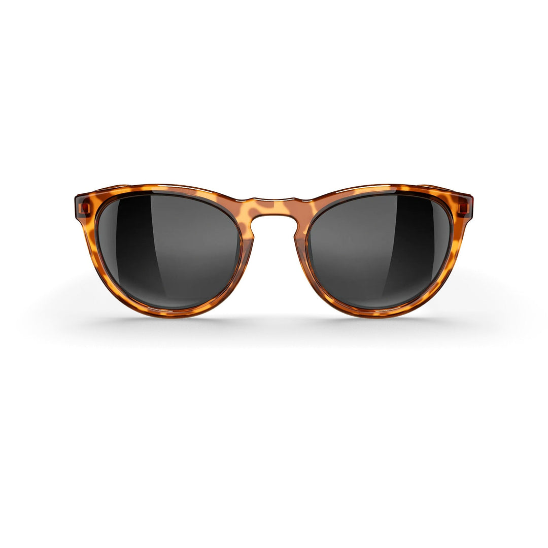 Tortoise Round Prescription Polycarbonate Sunglasses