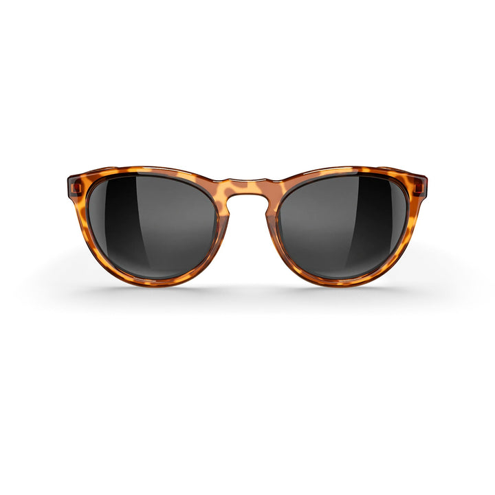 Tortoise Round Prescription Polycarbonate Sunglasses