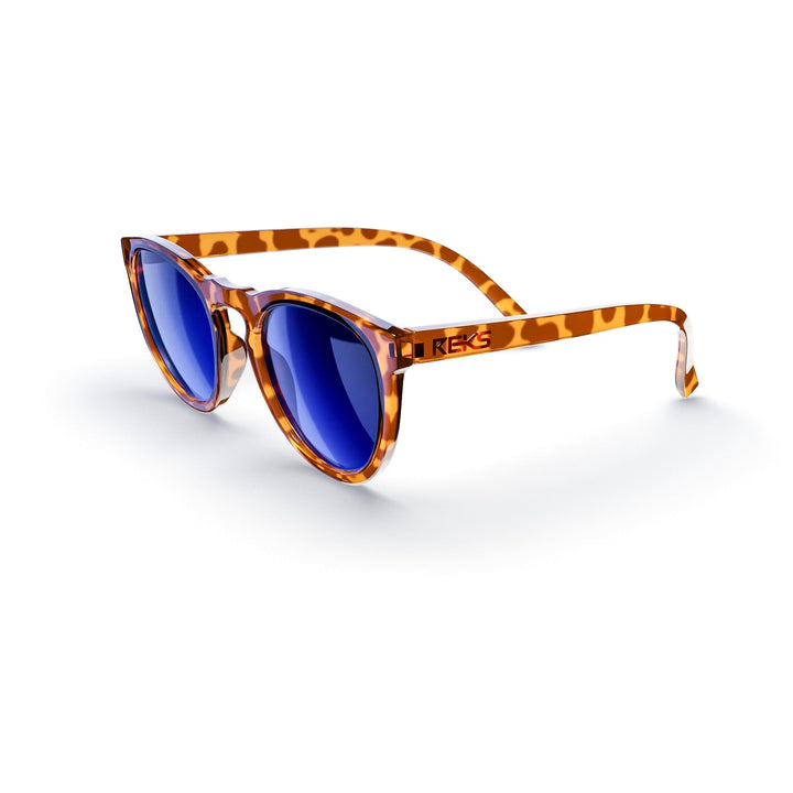 Tortoise Round Prescription Polycarbonate Sunglasses