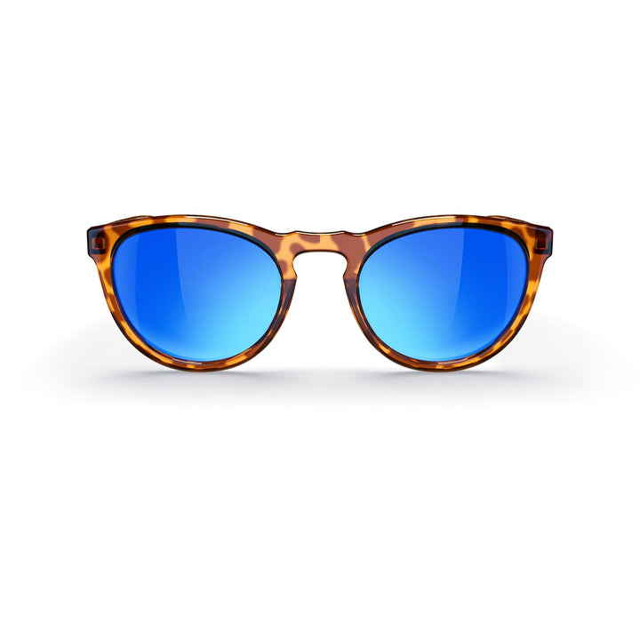 Tortoise Round Prescription Polycarbonate Sunglasses
