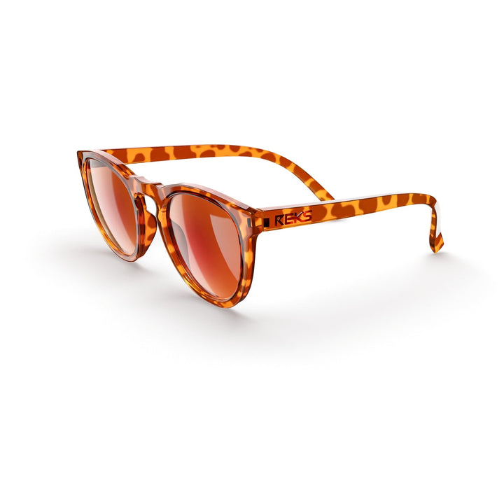 Tortoise Round Prescription Polycarbonate Sunglasses