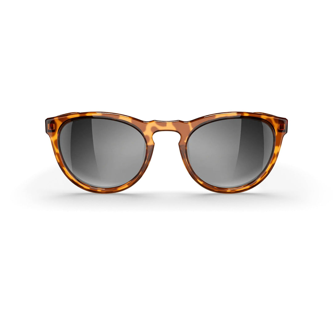 Tortoise Round Prescription Polycarbonate Sunglasses