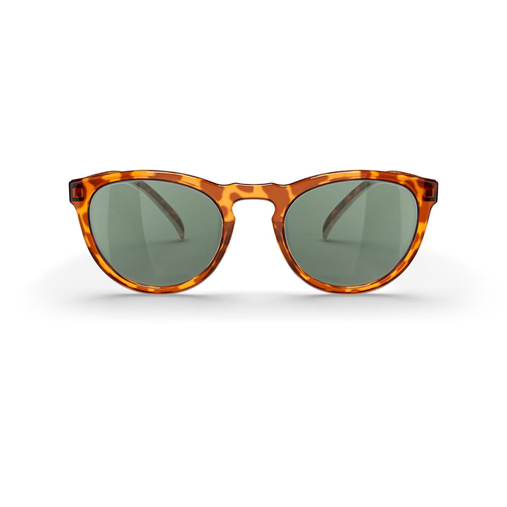 Tortoise Round Prescription Polycarbonate Sunglasses