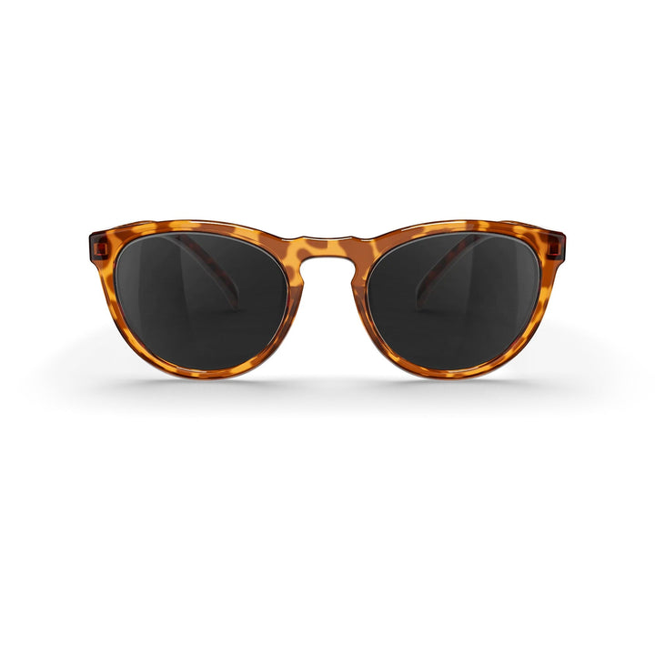 Tortoise Round Prescription Polycarbonate Sunglasses