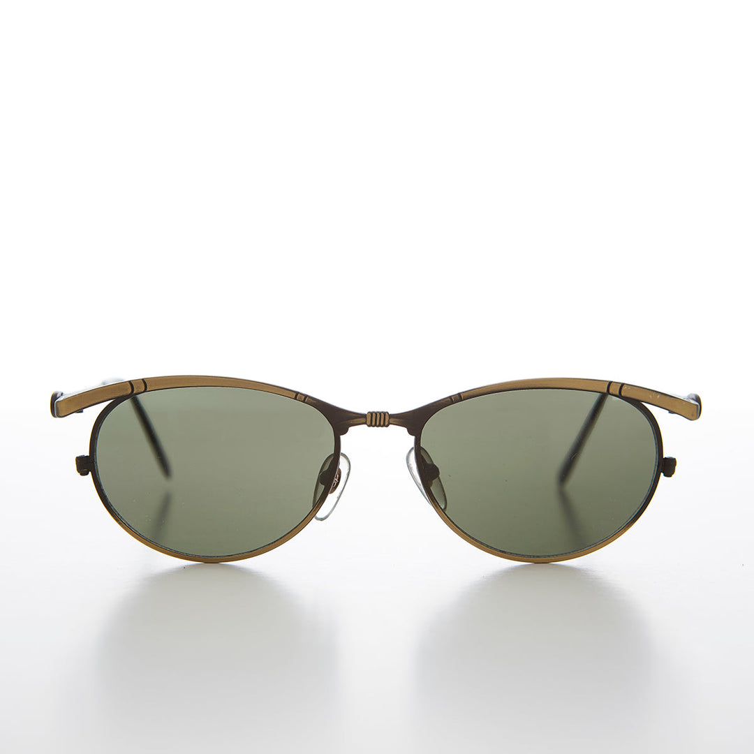 Delicate Metal Frame Vintage Sunglass - Samson