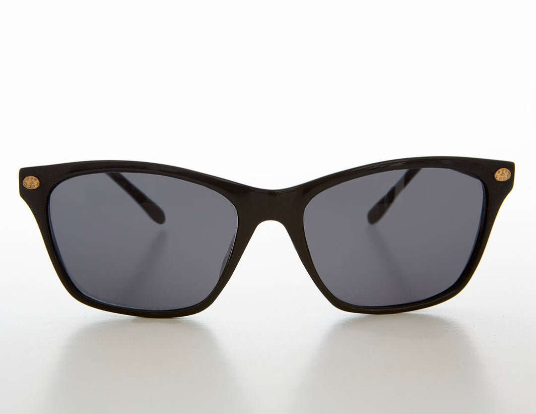 Black Simple Classic Vintage Sunglasses - Sanchez