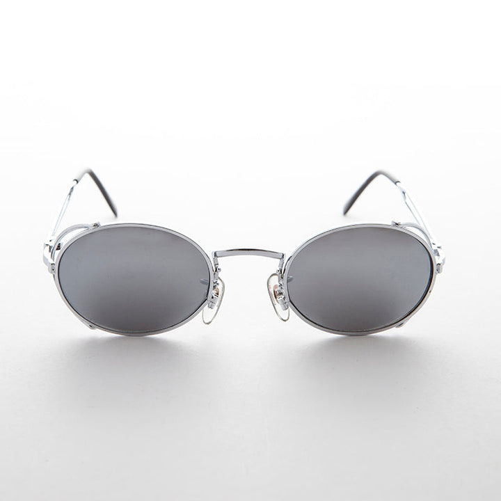 Elegant Steampunk Sunglass with Cut Out Design - Silas