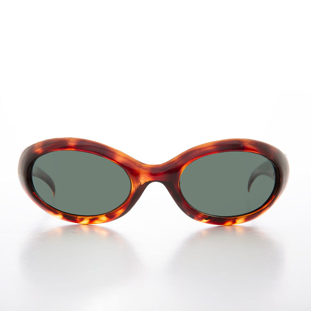 Retro Mod 90s Wrap Around Vintage Sunglasses - Snyder