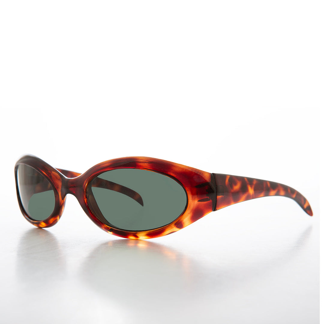 Retro Mod 90s Wrap Around Vintage Sunglasses - Snyder