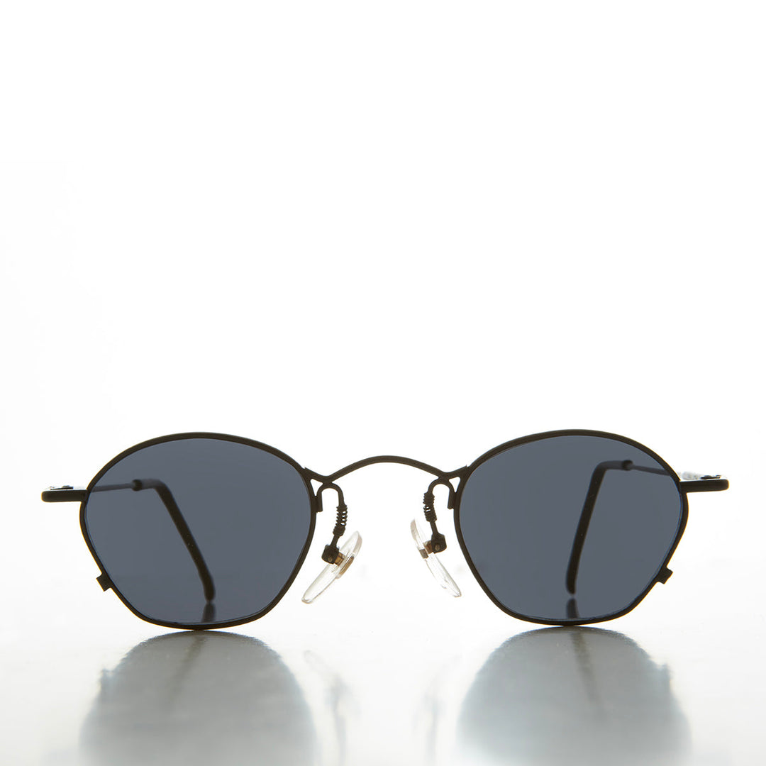 Geometric 90s Metal Sunglasses - Starship