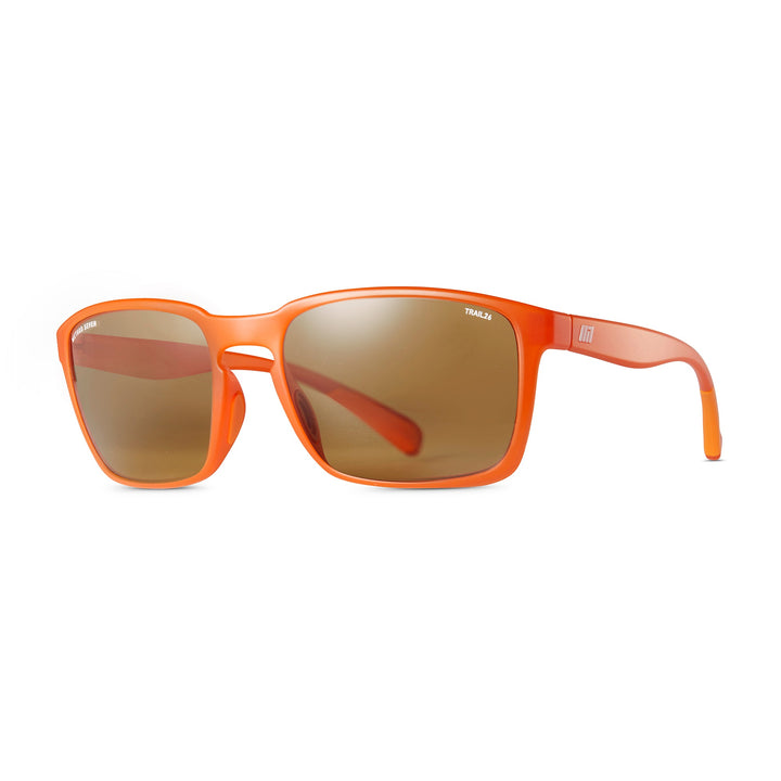 Silverton TRAIL26 Translucent Orange | Trail Running Sunglasses