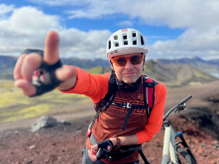 Silverton TRAIL26 Translucent Orange | Trail Running Sunglasses