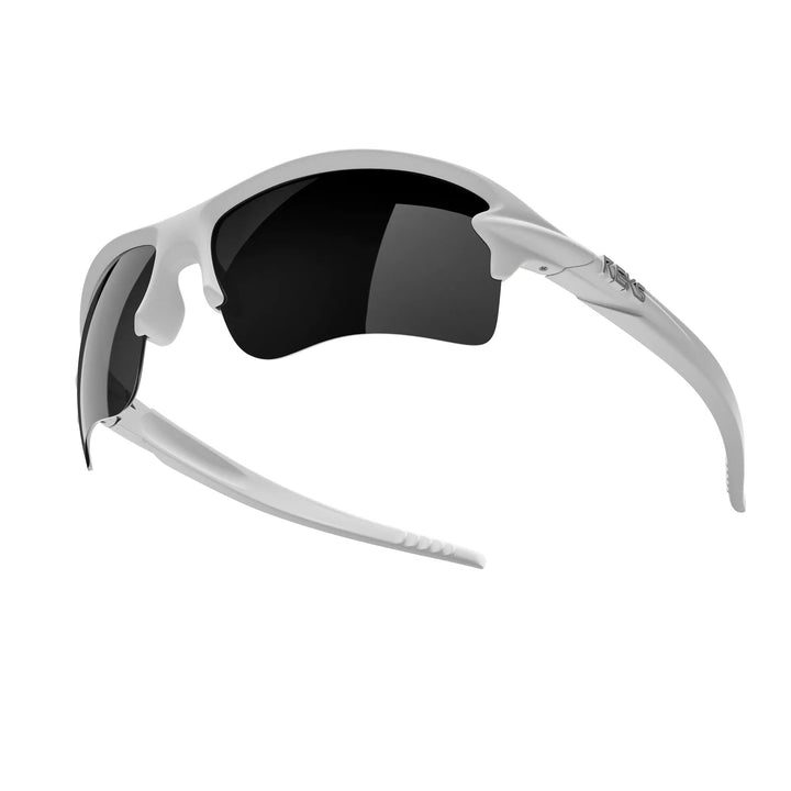 White Sling Blade Prescription Polarized Polycarbonate Sunglasses