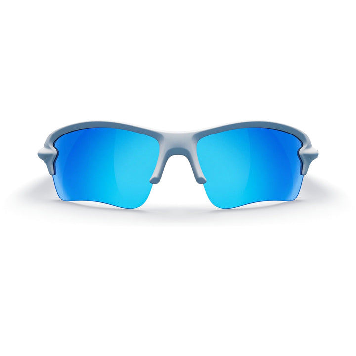 White Sling Blade Prescription Polarized Polycarbonate Sunglasses
