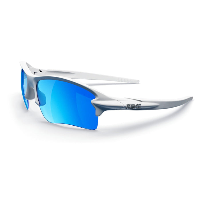 White Sling Blade Prescription Polarized Polycarbonate Sunglasses
