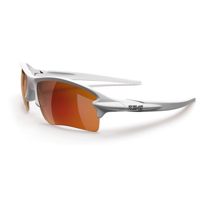 White Sling Blade Prescription Polarized Polycarbonate Sunglasses