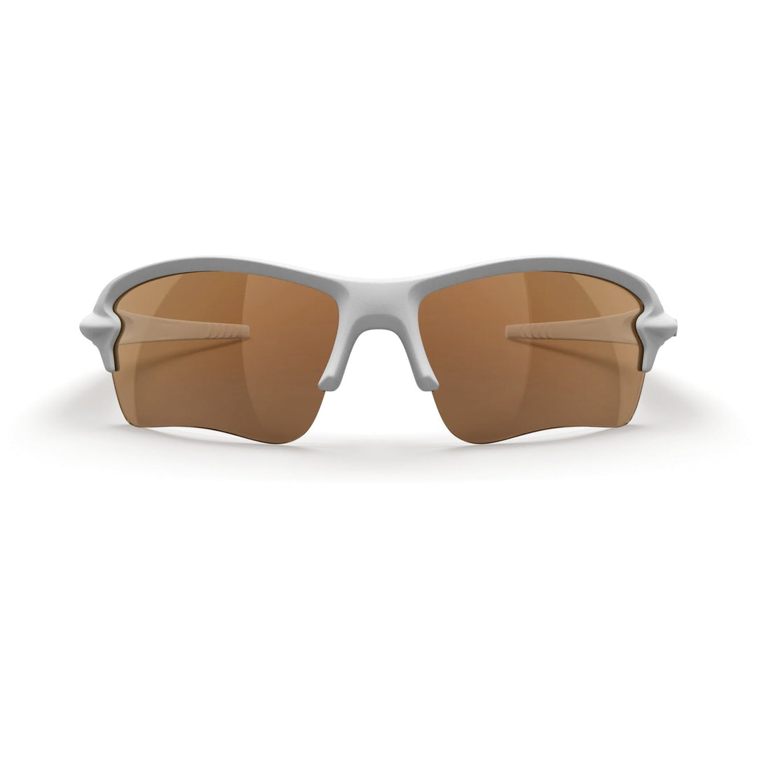 White Sling Blade Prescription Polarized Polycarbonate Sunglasses