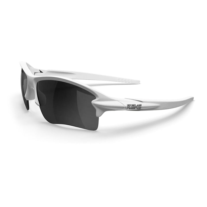 White Sling Blade Prescription Polarized Polycarbonate Sunglasses