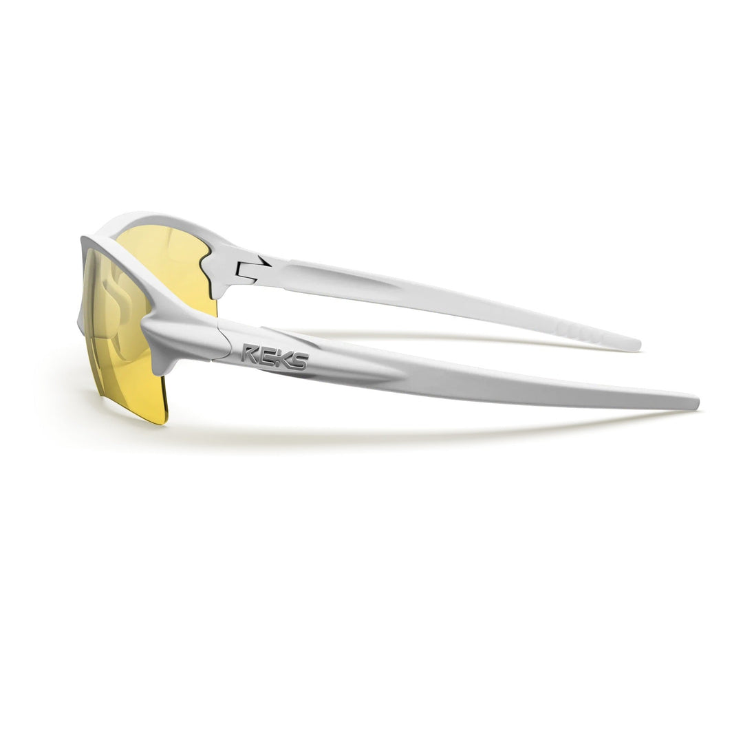 White Sling Blade Prescription Polycarbonate Sunglasses