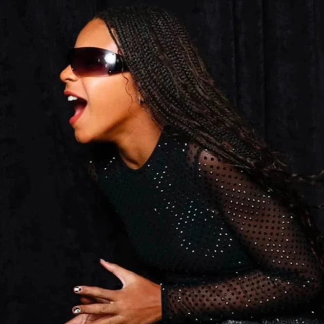 ZIPPER Shield Sunglasses *As Seen On: Blue Ivy Carter & Paris Hilton*