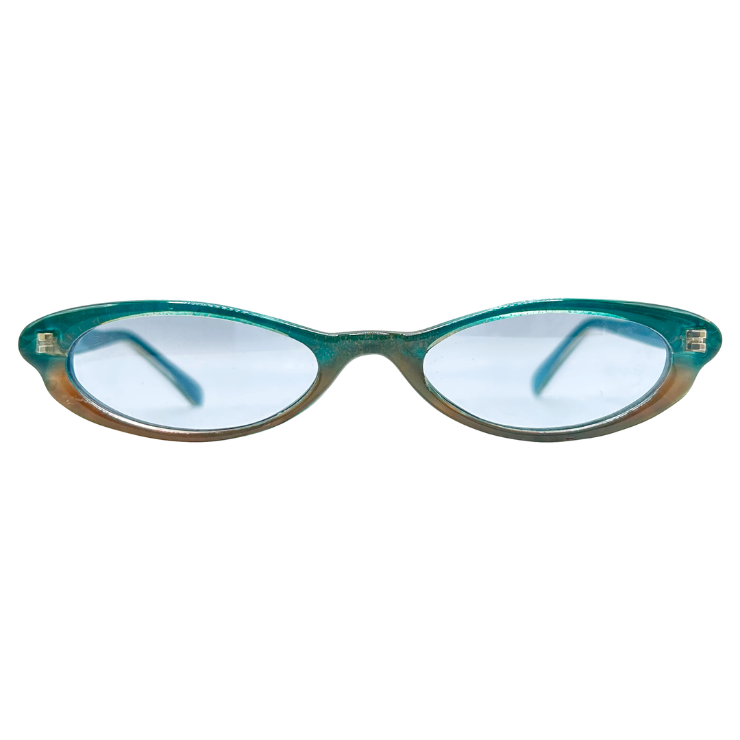 TALLY Aqua Cat-Eye Sunglasses