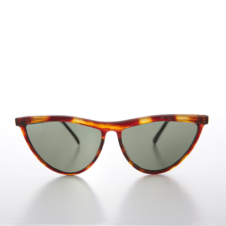Thin Pointed Tip Vintage Cat Eye Sunglass - Tiff