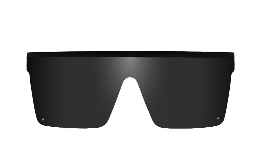 Tidal Wave XL - Matte Black - Jet Black Lens Polarized