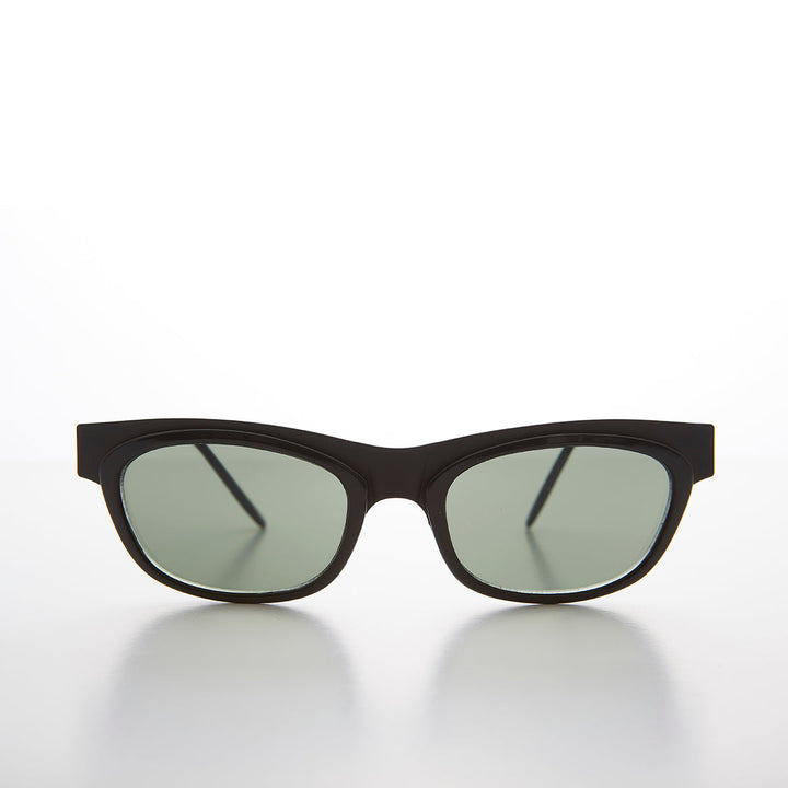 Cat Eye Browline Rectangular Vintage Women's Sunglass - Valentini